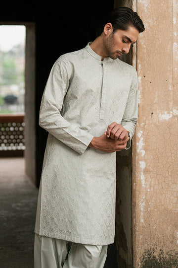 Ice Grey Kurta Shalwar
